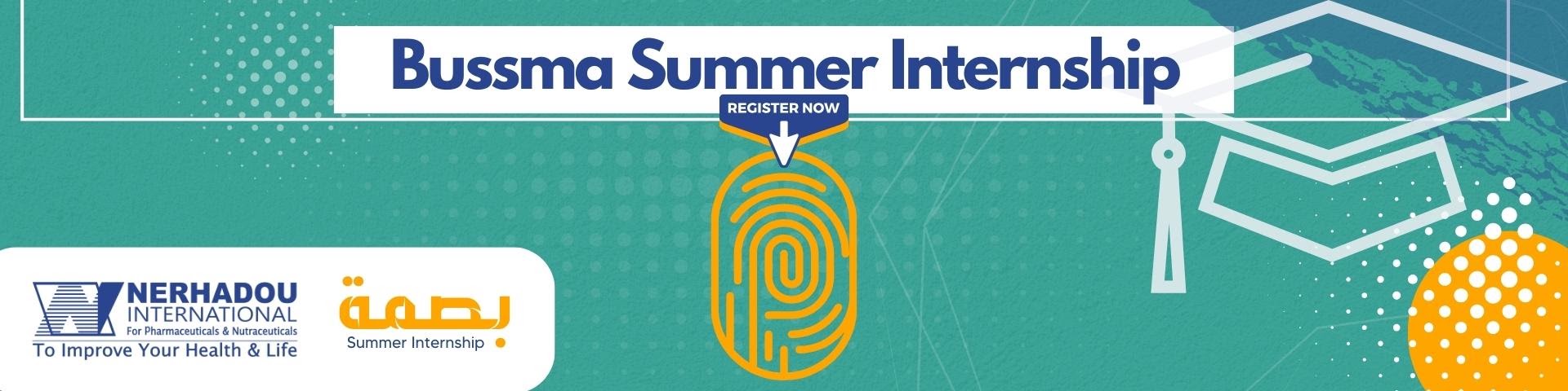 Bussma Summer Internship 2026